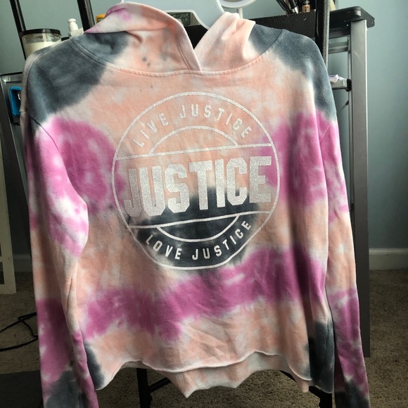 Justice Active Tie dye sweatshirt - Picture 1 of 4